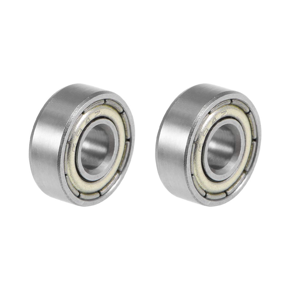 694ZZ Deep Groove Ball Bearings Z2 4mm X 11mm X 4mm Double Shielded Carbon Steel 2pcs