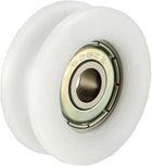 3mm Deep Metal U Groove Guide Bearing Pulley Rail Ball Wheel 6x30x10mm