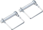 Shaft Locking Pin - 10mm x 60mm Coupler Pin for Farm Trailers Wagons Lawn Garden in Square 2Pcs