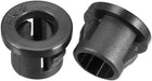 50pcs 8mm Mounted Dia Cable Hose Snap Bushing Grommet Protector Black