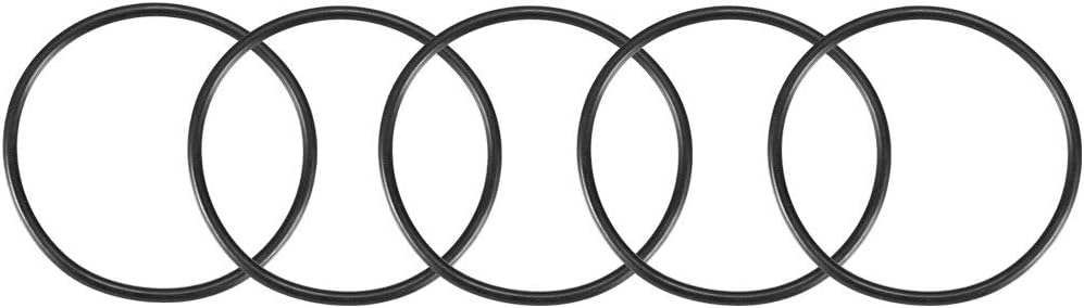 Nitrile Rubber O-Rings 66mm OD 60mm ID 3mm Width, Metric Sealing Gasket, Pack of 5