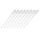 30 Pcs Plastic Disposable Pipettes 1ml, Clear Graduated Transfer Pipettes, 144mm Length, Liquid Dropper for Lab