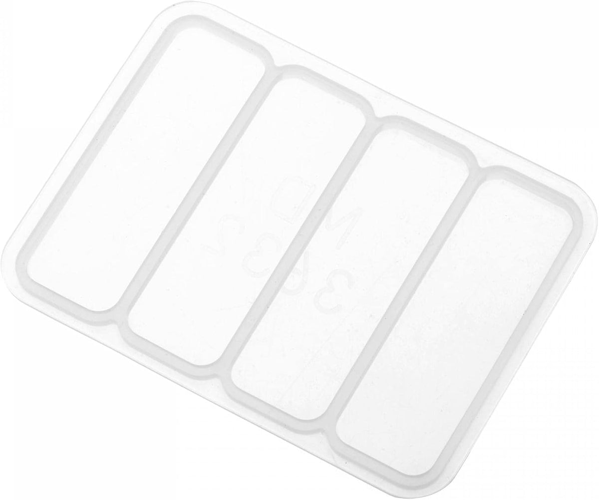 Silicone Resin Casting Mold 3.94 Inch Rectangle DIY Hair Pin Clip for Epoxy Resin