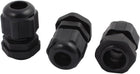 3Pcs PG11 5-10mm Range Waterproof Cable Glands Fixing Cord Connect Adapter Black