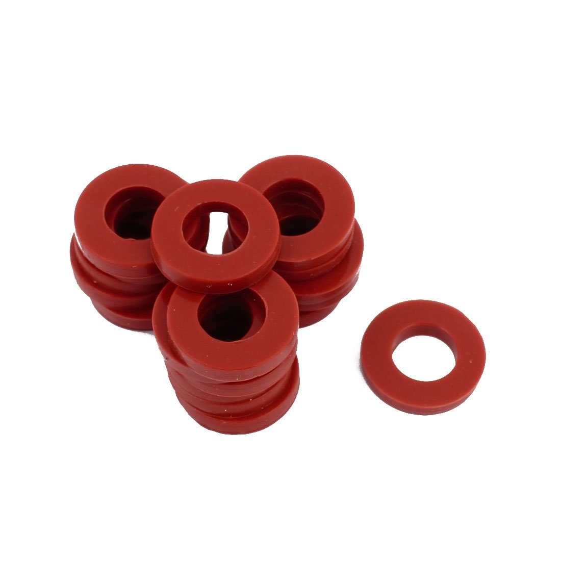 20pcs 19mm x 10mm x 3mm O-Ring Hose Gasket Silicone Washer for Water Heater