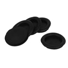 a15050500ux0914 Black Rubber Closed Blind Blanking Hole Wire Cable Grommets 35mm (Pack of 5)