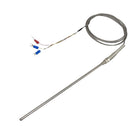 2M Wire Temprature Sensor Thermocouple Probe PT100 200mm x 5mm