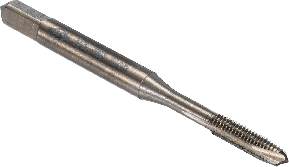 Spiral Point Aufsatz Schraubendreher M4 x 0.7 Schraubenaufsatz, Oberfläche H2, M35 Hochgeschwindigkeitsstahl Kobalt, Farbtemperatur, Metrische Schraubendreher Fräswinkel für Schraubenaufbau