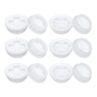 Bung Cap, 2'' Drum Bung Cap with Silicone Seals Rings, 6Pcs Coarse Thread and 6Pcs Fine Thread Bung Plug, Drum Bung Plug for 55 Gallon Plastic Drums and Household Bucket Caps