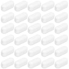 Blind Chain Connector 100Pcs Plastic Bead Ball Chain Cord Connectors for Roman Roller Shades Bead Blinds Curtain Beaded Chain Fit 4.5mm Bead White