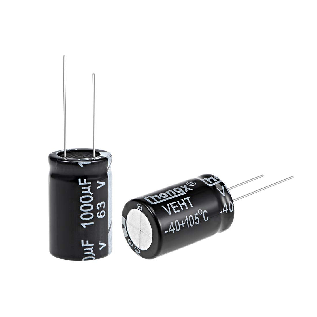 1000uF 63V Capacitor, Aluminum Electrolytic Capacitors 105C High Temp 3pcs