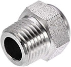 Exhaust Muffler NPT1/8 Male Thread Strainer Stainless Steel Breather Pneumatic Air Muffler