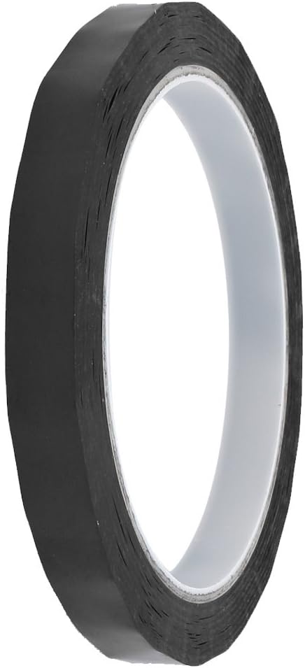 10mm Width 164ft Length Single-side Electrical Insulated Adhesive Tape Black