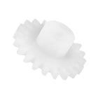 50pcs Plastic Gears 20 Teeth Model 202A Reduction Gear Plastic Worm Gears for RC Car Robot Motor
