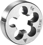 M16 X 1.25 Metric Round Die, Machine Thread Right Hand Threading Die, Alloy Steel Screw Thread Cutting Die