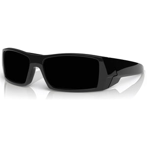 LinkMejor Z87 Güneş Gözlüğü Erkekler İçin Daireli Güneş Gözlüğü Spor Çalışma UV400 Güvenlik Gözlüğü 8231 Parlatılmış Siyah/Kahverengi Lens Yansıtıcı Olmayan
