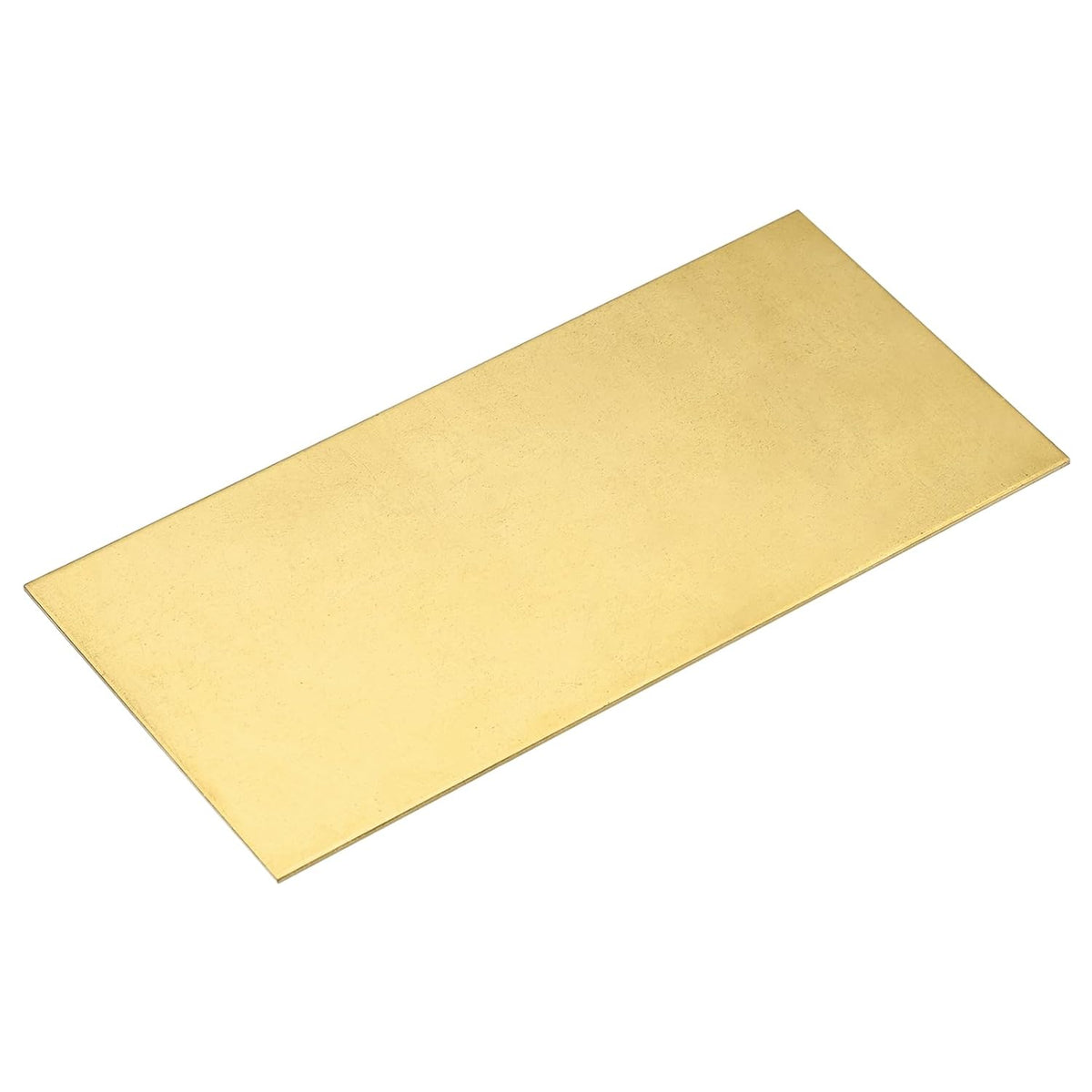 Brass Sheet, 1Pcs 4" x 2" x 0.05" H62 Metal Sheets Plates for Crafts, Electrical Repairs, Industry