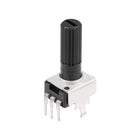 Carbon Film Potentiometer 10K Ohm Variable Resistors Single Turn Rotary Shaft 5pcs