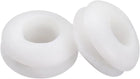 Wire Protector Oil Resistant Armature Rubber Grommet 5mm Inner Dia 100Pcs White