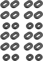 Side Cover Grommet Single Side Rubber Oval Washer 4Set