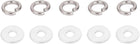 M4x12mmx1mm Round Flat Washer 100pcs and M4x6.5mmx1mm Split Lock Spring Washers 100pcs