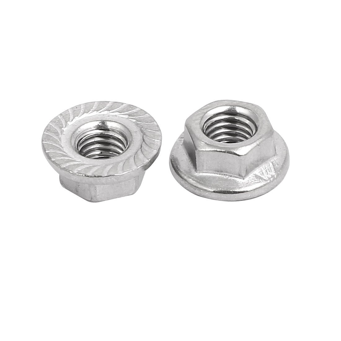 M6x10mm Tråd Diameter Rustfrit Stål Hex Hexagon Flange Skruer 10stk