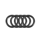 Nitrile Rubber O-Rings 14mm OD 10mm ID 2mm Width, Metric Nitrile Rubber Sealing Gasket, Pack of 100