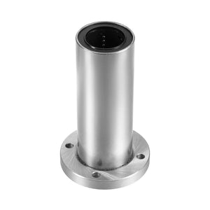 LM30UU Extra Long Round Flange Linear Ball Bearings, 30mm Bore Dia, 55mm OD, 123mm Length 1Pcs