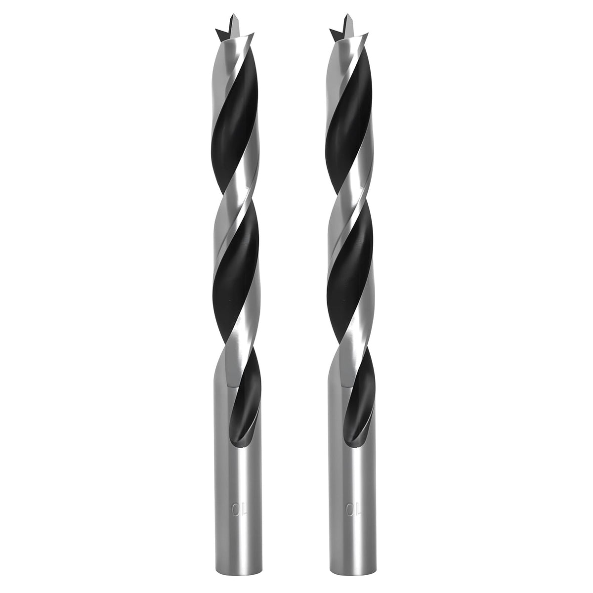 LinkMejor Brad Point Wood Drill Bits 12mm (15/32") Brad Point Drill, 2 stk