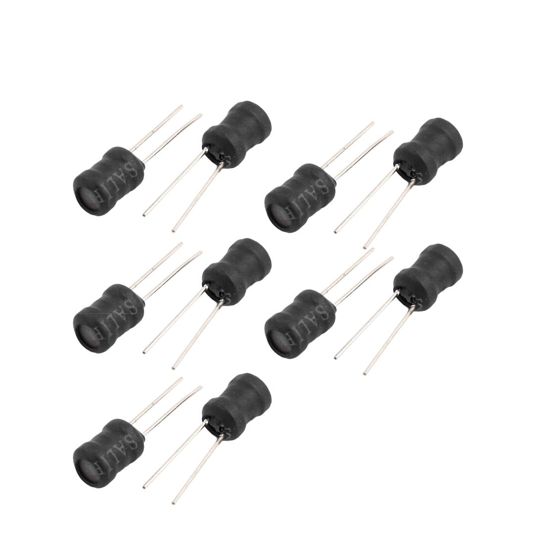 10 Pcs Radial Lead Type Inductor Through Hole Mount Electronic 104K 100mH