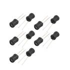10 Pcs Radial Lead Type Inductor Through Hole Mount Electronic 104K 100mH