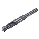 18.5mm Drill Bit 1/2" Reduced Shank 4341 High-Speed Twist HSS Nitriding Black 135° for Light-Duty Soft Metal Aluminum Alloy Wood Plastic