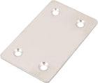 Metal Rectangle 4 Holes Flat Mending Repair Plate Bracket Fastener Connector