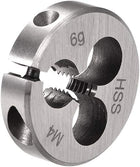 M4 x 0.7 Metric Adjustable Round Die, Machine Thread Right Hand Threading Die, High Speed Steel (HSS) Screw Thread Cutting Die