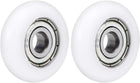 625ZZ Plastic Coated Ball Bearing 5x23x7mm for Door Windows Furniture Pulley 2pcs