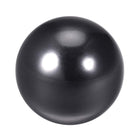Thermoset Ball Knob M8 Female Threaded Machine Handle 30mm Diameter Smooth Rim Black