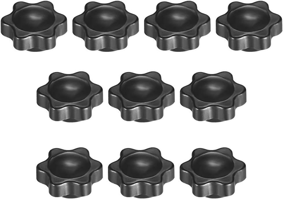 Klipphandtag Skruvhandtag Stjärnhandtag M4 x 7mm Kvinnothread 10st