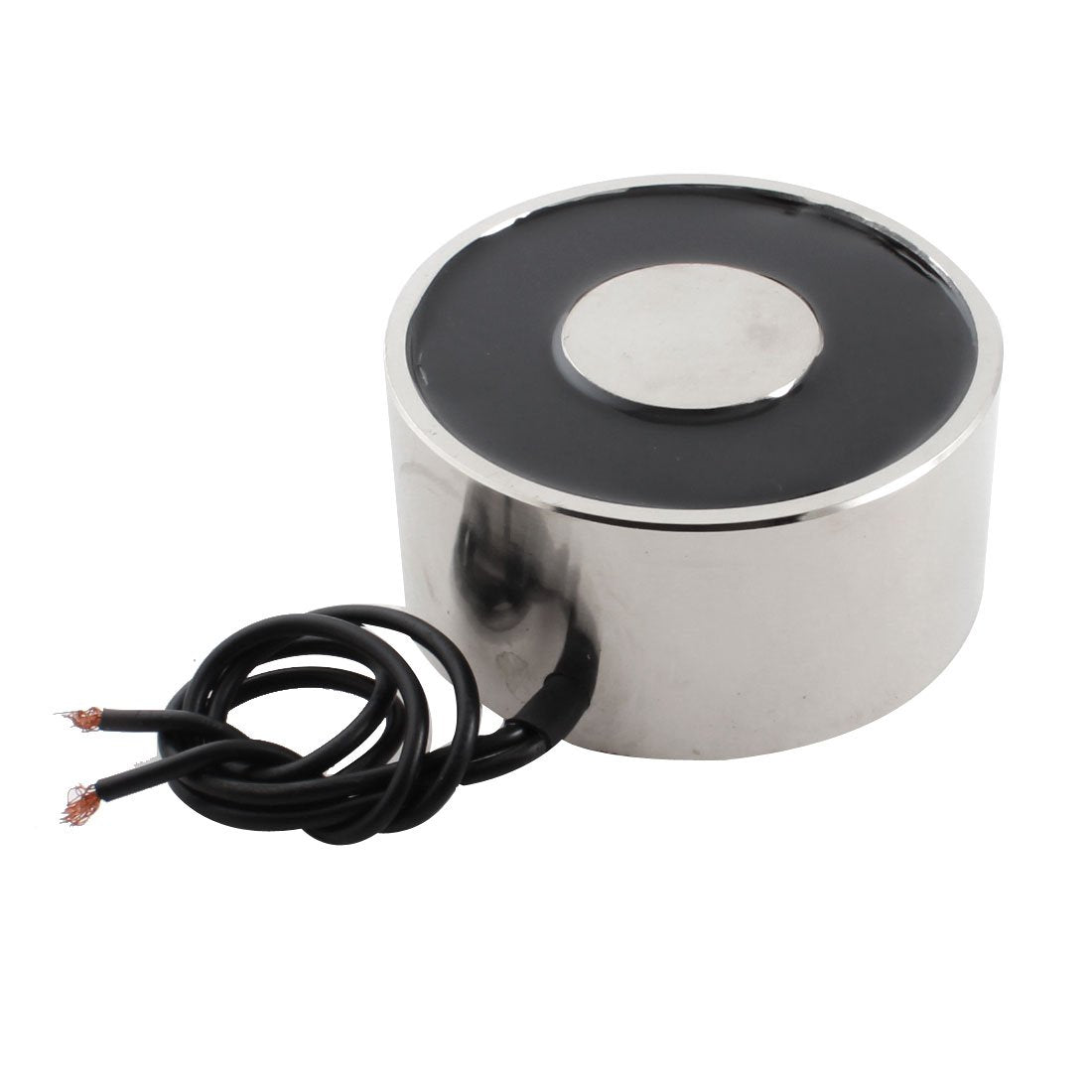 a14091500ux0177 Lifting Holding Round Magnet Electromagnet Solenoid, 80 mm, DC 24V, 100 Kg/220 lb.