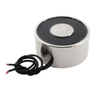 a14091500ux0177 Lifting Holding Round Magnet Electromagnet Solenoid, 80 mm, DC 24V, 100 Kg/220 lb.