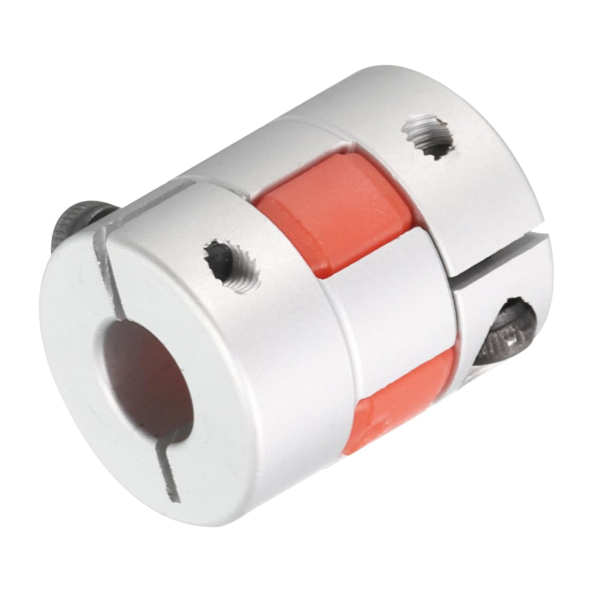 Aluminum Plum Shaft Coupling 8mm to 8mm Bore L25xD20 Flexible Coupler Joint for Machine and Servo Stepped Motor Pack of 1