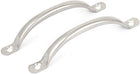 Maniglie per Cucina Tappo Acciaio Inox Maniglia Utensile 2pz
