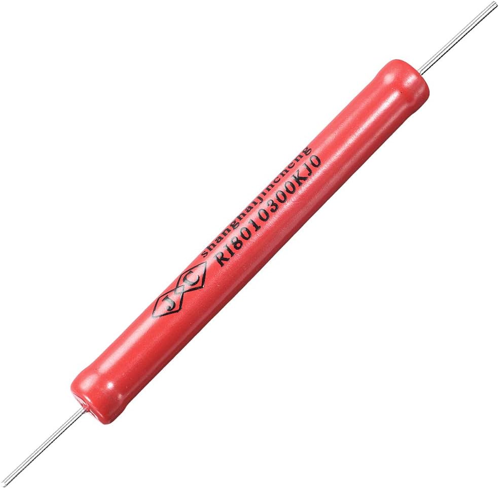 10W Power Rating 300K Ohm High Voltage Glass Glaze Film Resistor