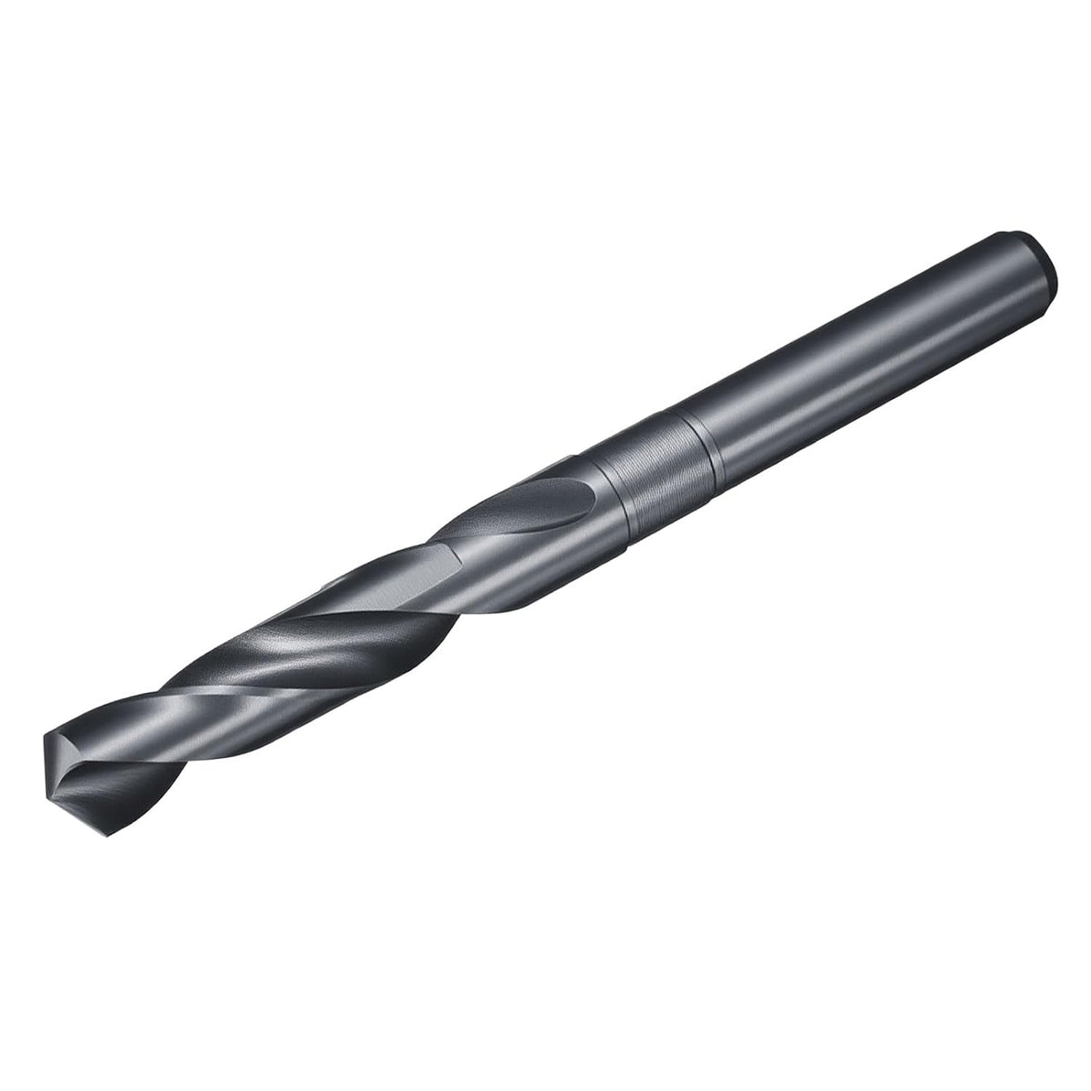 15mm Drill Bit 1/2" Reduced Shank M2 High-Speed Steel Nitriding Black 135° Bits for Hard Metal Stainless Steel