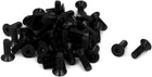 M4 x 12mm Metric Hex Socket Countersunk Head Screw Bolts Black 50PCS