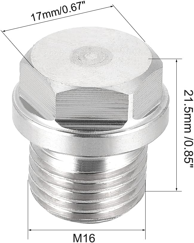 M20 X 1.5 Mannelijke Buiten Hex Koppeling - 304 RVS Vaste Schroef Corrosiebestendige Buis Aansluiting