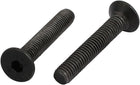 2pcs M5x30mm Flat Countersunk Head Hex Socket Left Hand Thread Bolt DIN7991