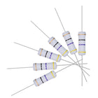 30Pcs 47 Ohm Resistor, 2W 5% Tolerance Metal Oxide Film Resistors, Axial Lead, Flame Proof for DIY Electronic Projects and Experiments
