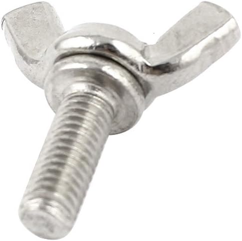 Metric M6x16mm Stainless Steel Wing Bolt Butterfly Screw