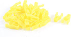 A15072300ux0057 30 Pcs Yellow Plastic Rivet Clips for 9mm Hole Dia Pack