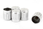 5pcs Aluminum Alloy Potentiometer Volume Control Knob 14mm x 17mm